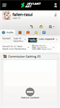 Mobile Screenshot of fallen-rasul.deviantart.com