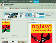 Tablet Screenshot of amishmachinery.deviantart.com
