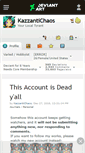 Mobile Screenshot of kazzantichaos.deviantart.com