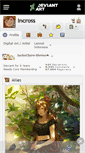 Mobile Screenshot of incross.deviantart.com