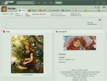 Tablet Screenshot of incross.deviantart.com