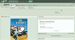 Desktop Screenshot of grafixnet.deviantart.com