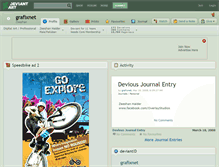 Tablet Screenshot of grafixnet.deviantart.com