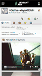 Mobile Screenshot of l-guma--voyakiloid-l.deviantart.com