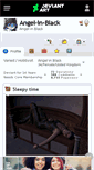 Mobile Screenshot of angel-in-black.deviantart.com