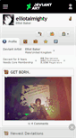 Mobile Screenshot of elliotalmighty.deviantart.com