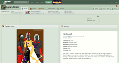 Desktop Screenshot of lona-s-realm.deviantart.com