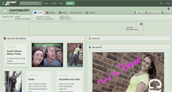 Desktop Screenshot of cheerbabe2001.deviantart.com