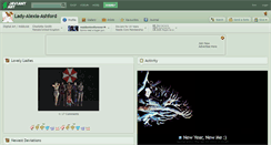Desktop Screenshot of lady-alexia-ashford.deviantart.com