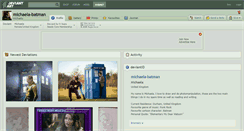 Desktop Screenshot of michaela-batman.deviantart.com