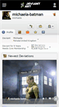 Mobile Screenshot of michaela-batman.deviantart.com