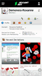 Mobile Screenshot of demoness-roxanne.deviantart.com