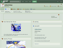 Tablet Screenshot of celeurmouy.deviantart.com