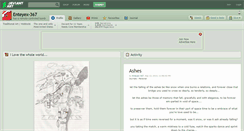 Desktop Screenshot of enteyex-367.deviantart.com