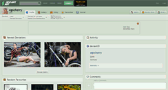 Desktop Screenshot of egocherry.deviantart.com