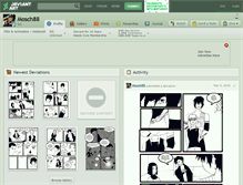 Tablet Screenshot of mosch88.deviantart.com