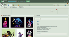 Desktop Screenshot of kyo3.deviantart.com