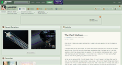 Desktop Screenshot of lyokokidd.deviantart.com