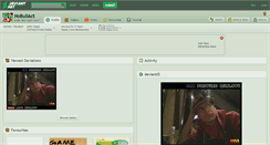 Desktop Screenshot of nobullact.deviantart.com