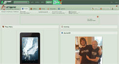 Desktop Screenshot of al12gamer.deviantart.com