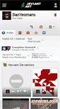 Mobile Screenshot of danyeomans.deviantart.com