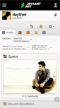 Mobile Screenshot of dayther.deviantart.com