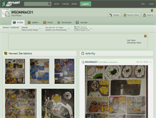 Tablet Screenshot of insomniac01.deviantart.com