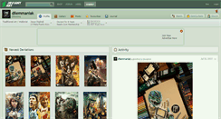 Desktop Screenshot of dilemmaniak.deviantart.com