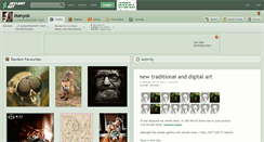 Desktop Screenshot of monyok.deviantart.com