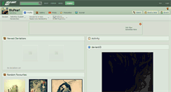 Desktop Screenshot of blupearl.deviantart.com