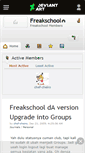 Mobile Screenshot of freakschool.deviantart.com