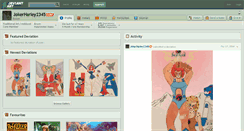 Desktop Screenshot of jokerharley2345.deviantart.com
