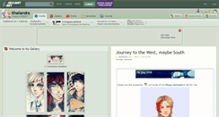 Desktop Screenshot of khallandra.deviantart.com