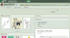 Desktop Screenshot of cloud-x-yuffie-club.deviantart.com