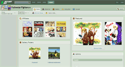 Desktop Screenshot of fullmetal-fighters.deviantart.com