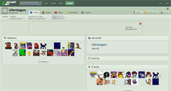 Desktop Screenshot of killerdragons.deviantart.com