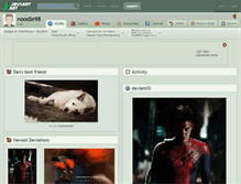 Tablet Screenshot of noodle98.deviantart.com