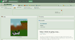 Desktop Screenshot of in-a-moment.deviantart.com