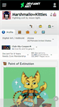Mobile Screenshot of marshmallowkitties.deviantart.com