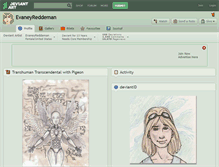 Tablet Screenshot of evaneyreddeman.deviantart.com