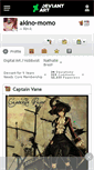 Mobile Screenshot of akino-momo.deviantart.com