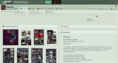 Desktop Screenshot of edarnes.deviantart.com
