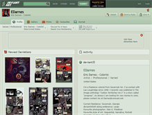 Tablet Screenshot of edarnes.deviantart.com