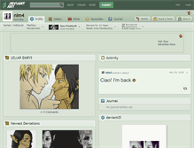 Tablet Screenshot of nim4.deviantart.com