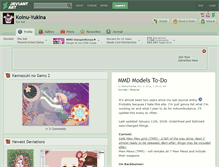 Tablet Screenshot of koinu-yukina.deviantart.com