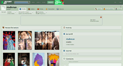 Desktop Screenshot of aladinman.deviantart.com