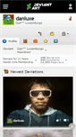 Mobile Screenshot of danluxe.deviantart.com