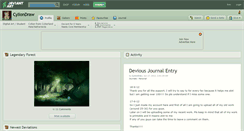 Desktop Screenshot of cyliondraw.deviantart.com