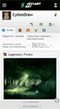 Mobile Screenshot of cyliondraw.deviantart.com