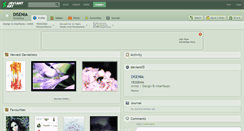 Desktop Screenshot of disenia.deviantart.com